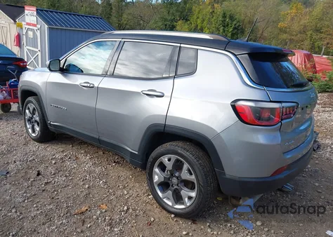 2019 Jeep Compass Limited 4X4 из США, поврежденный, VIN 3C4NJDCB1KT666085